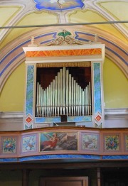 Belle perspective sur l'orgue italien. Cliché personnel
