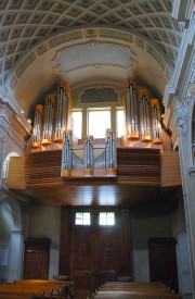 Belle vue de l'orgue. Cliché personnel privé