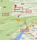 Situation géographique. Source: https://www.google.ch/maps/place/Bellelay
