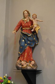 Une Vierge à l'Enfant probablement baroque. Cliché personnel privé