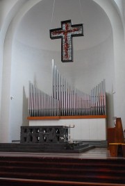 En dernier: une vue de l'orgue Mascioni. Cliché personnel privé