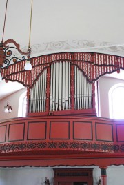 Vue de l'orgue Mathis. Cliché personnel