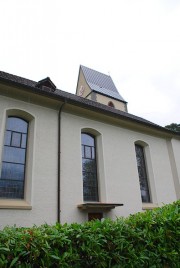 Vue de l'église de Weesen. Cliché personnel (07. 2014)