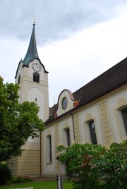 Vue de l'église Ste-Marguerite. Cliché personnel (07. 2014)