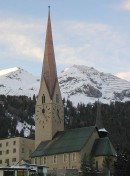 Eglise réformée St. Johann de Davos. Source: de.wikipedia.org