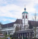 Vue de l'église paroissiale (ancienne abbatiale), Kreuzlingen. Source: de.wikipedia.org
