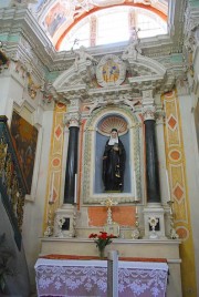 Vue d'un autel baroque. Cliché personnel