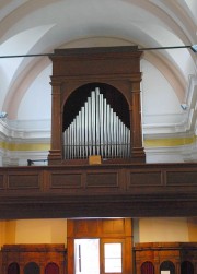 Vue de l'orgue italien. Cliché personnel