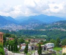 Paysage en direction de Lugano depuis Sonvico. Cliché personnel