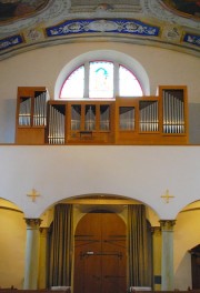 Vue de l'orgue Ziegler. Cliché personnel