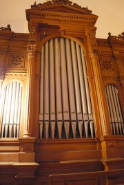 Tourelle centrale de la Montre de l'orgue. Cliché personnel