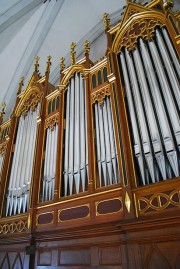 Une vue de la Montre de l'orgue. Cliché personnel