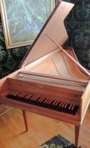 Exemple d'un clavecin Sassmann contemporain de notre épinette acquise en août 2017 (vers 1976). Source: orgel.edskes.net