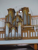 Orgue Carlen-Füglister de l'église d'Eischoll (Valais). Cliché personnel de juin 2017