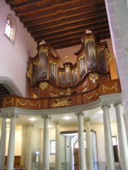 Autre vue de l'orgue Grob/Ahrend de l'église paroissiale de Payerne. Cliché personnel