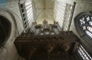 L'orgue du Mans (cathédrale) restauré par les facteurs L. Plet et Giroud successeurs. Source: un cliché de presse