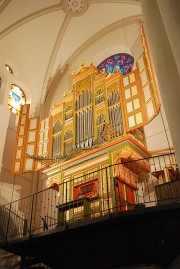 L'orgue ouvert au début du récital (10 juin 2018). Cliché personnel (Schleppy)