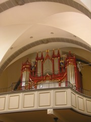 Autre vue de l'orgue de Gruyères. Cliché personnel