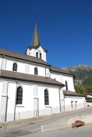 Vue extérieure de l'église. Cliché personnel (sept. 2019)