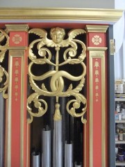 Elément décoratif de l'orgue italien de Mark Nobel. Cliché envoyé par M. Pastór de Lasala