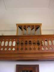 Photo de l'orgue de Fenin. Cliché personnel