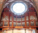 Vue de l'orgue Mascioni de la cathédrale de Lugano. Source: https://www.mascioni-organs.com