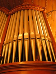 Autre détail de l'orgue. Cliché personnel