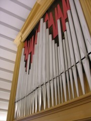 La façade de l'orgue. Cliché personnel