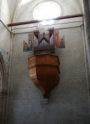 L'orgue de Val�re � Sion. Un instrument tr�s ancien. Clich� personnel