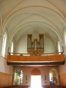 Montsevelier: l'orgue Metzler. Cliché personnel (2006)