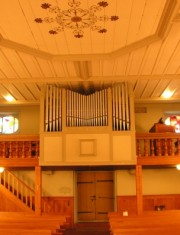 La Chaux-du-Milieu, l'orgue du Temple. Cliché personnel