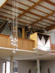 L'orgue Kuhn de Courtételle. Cliché personnel