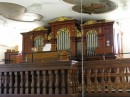 L'orgue Goll - Kuhn (1901 - 2004) de l'église de Barberêche. Cliché personnel