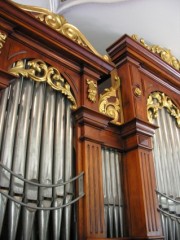Détail de l'orgue. Cliché personnel