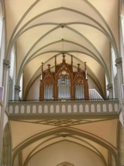 Belle vue de l'orgue Spaich. Cliché personnel