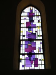 Autre vitrail dans cette église. Cliché personnel