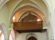 La Sagne, le Temple: l'orgue. Cliché personnel