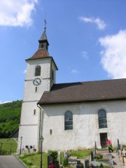 Eglise de Soulce. Cliché personnel (2006)