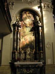 Vue d'un autel latéral. Cliché personnel