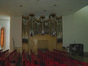 Temple St-Jean: vue générale de l'orgue. Cliché personnel