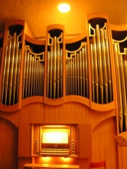 Temple St-Jean, l'orgue St-Martin. Cliché personnel