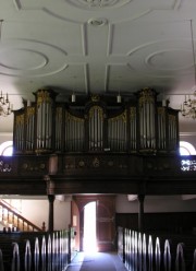 Photo de l'orgue Metzler. Cliché personnel