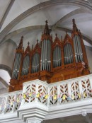 Le magnifique orgue Callinet du Russey. Un monument historique remarquable. Cliché personnel