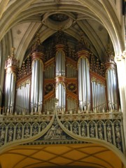 Le grand orgue Mooser. Cliché personnel