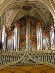 Une dernière vue du grand orgue A. Mooser. Cliché personnel