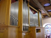 Vue de l'orgue en tribune. Cliché personnel
