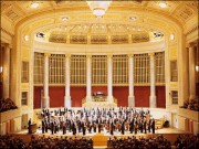 Konzerthaus de Vienne, l'abside avec l'orgue Rieger derrière. Crédit: www.konzerthaus.at/