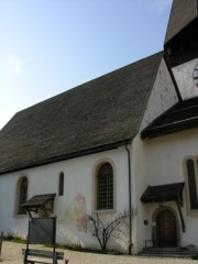 Eglise de Saanen. Cliché personnel
