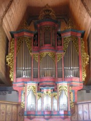 Une très belle vue de l'orgue. Cliché personnel
