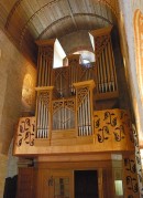 Orgue Dumas de l'�glise de Rougemont (1974). Clich� personnel (avril 2006)